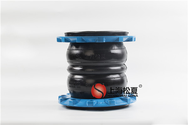 天狮注册DN200球墨法兰橡胶接头